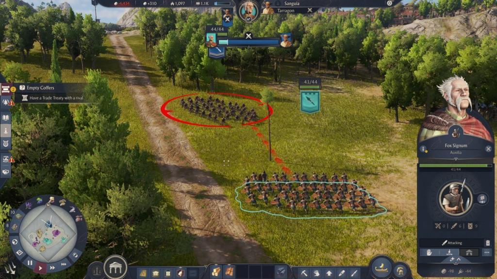 ANNO 117 PAX Romana RTS Land Troop combat