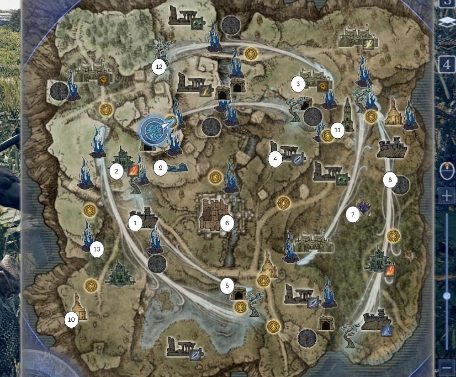 All Elden Ring Nightreign Map Locations