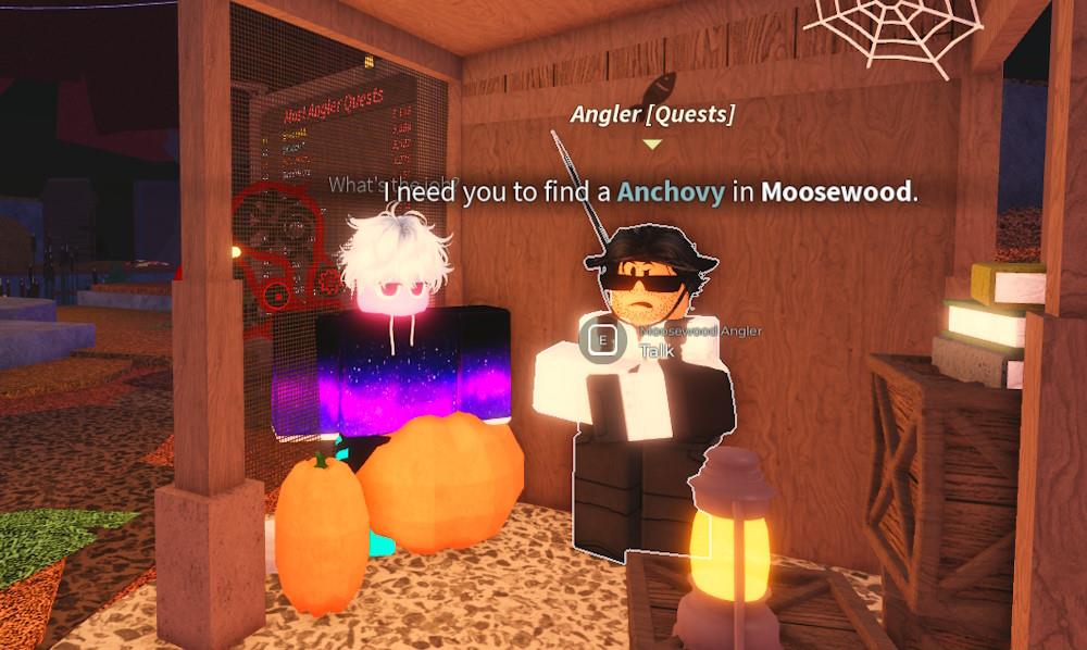 Angler quest in Fisch