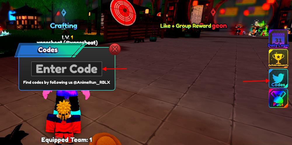 Anime Run Kingdom Codes redeem