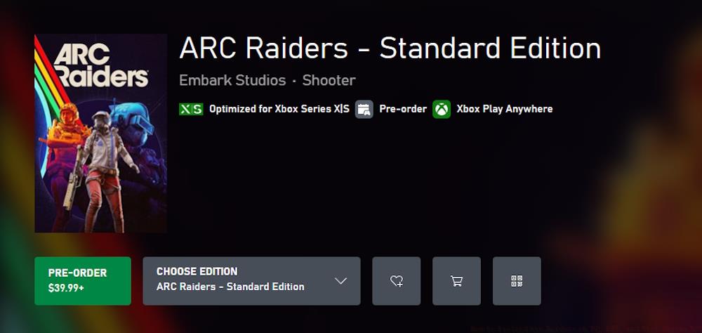 Arc Raiders Xbox