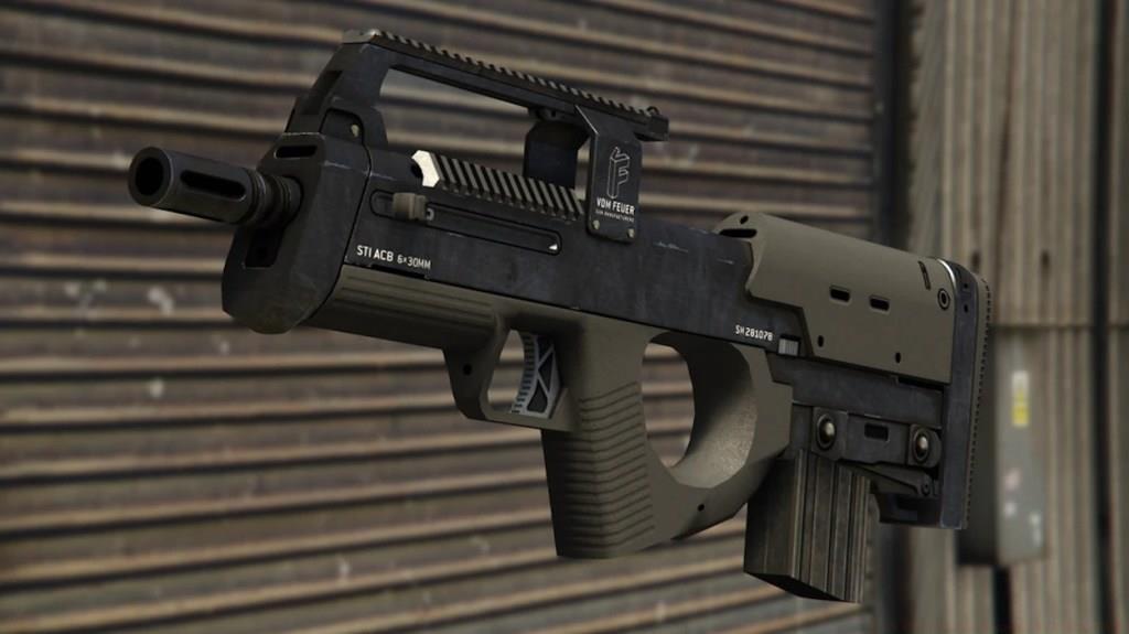 Assault SMG in GTA 5