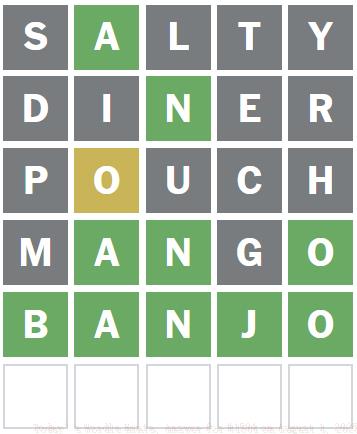 August 1 Wordle answer