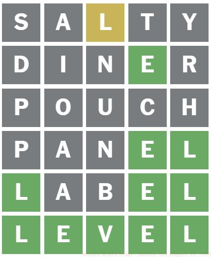 August 15 Wordle