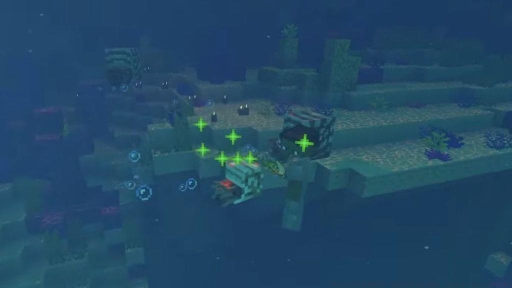 Baby Nautilus in Minecraft