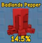 Badlands Pepper Seed