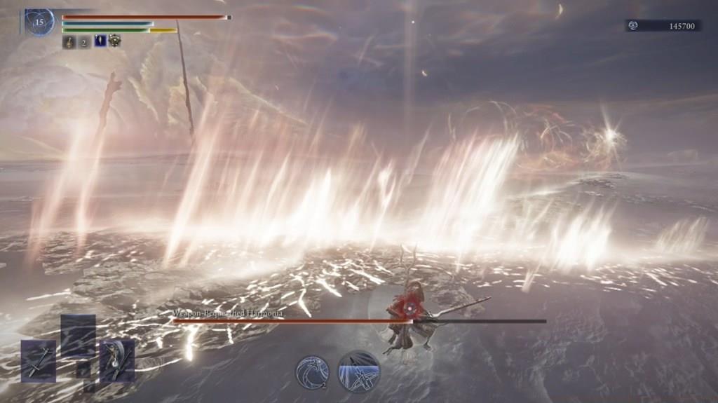 Balancers criss-cross combo attack