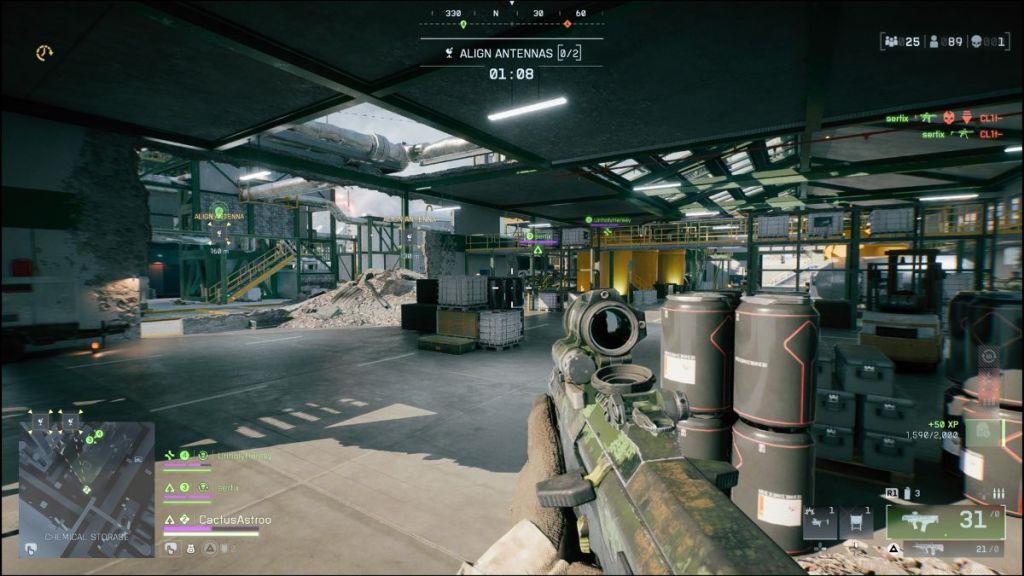 Battlefield 6 Battle Royale Chemical Storage POI