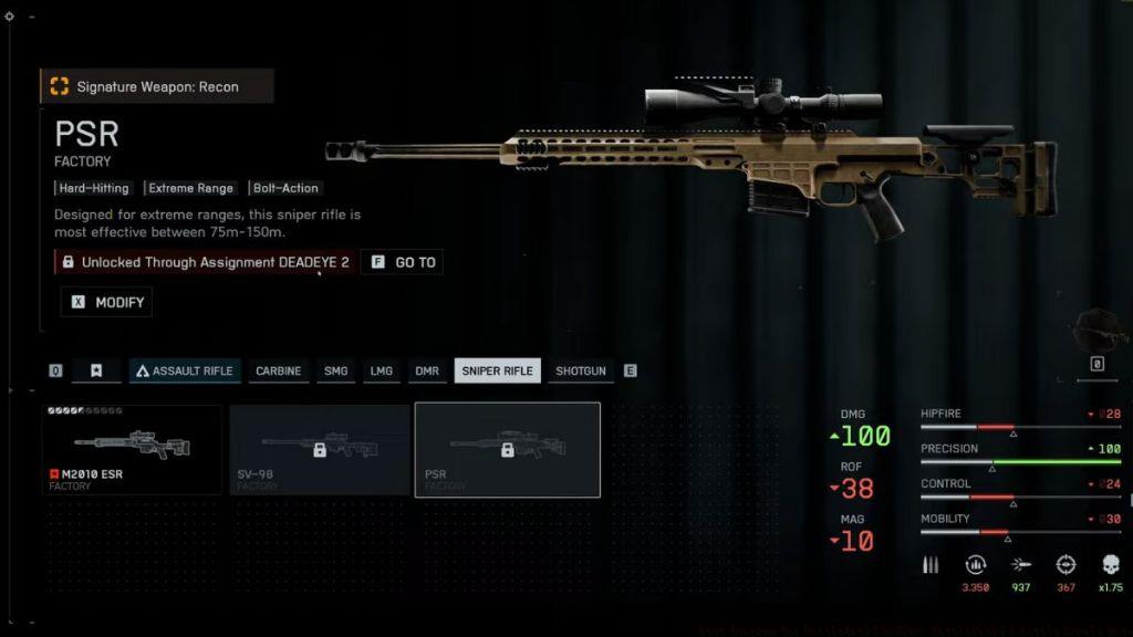 Battlefield 6 PSR Sniper