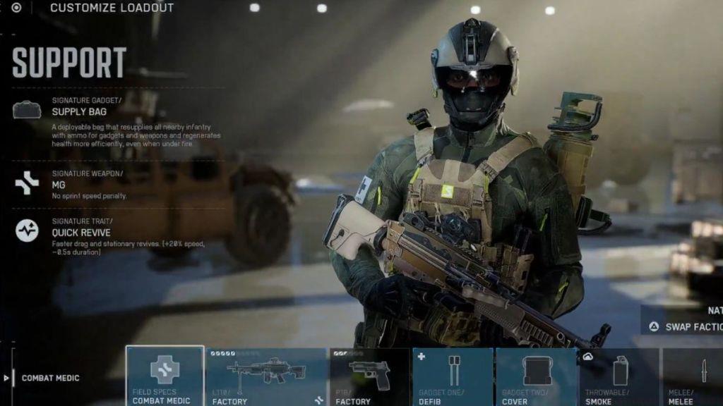 Battlefield 6 Support Class Overview