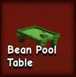 Bean Pool Table