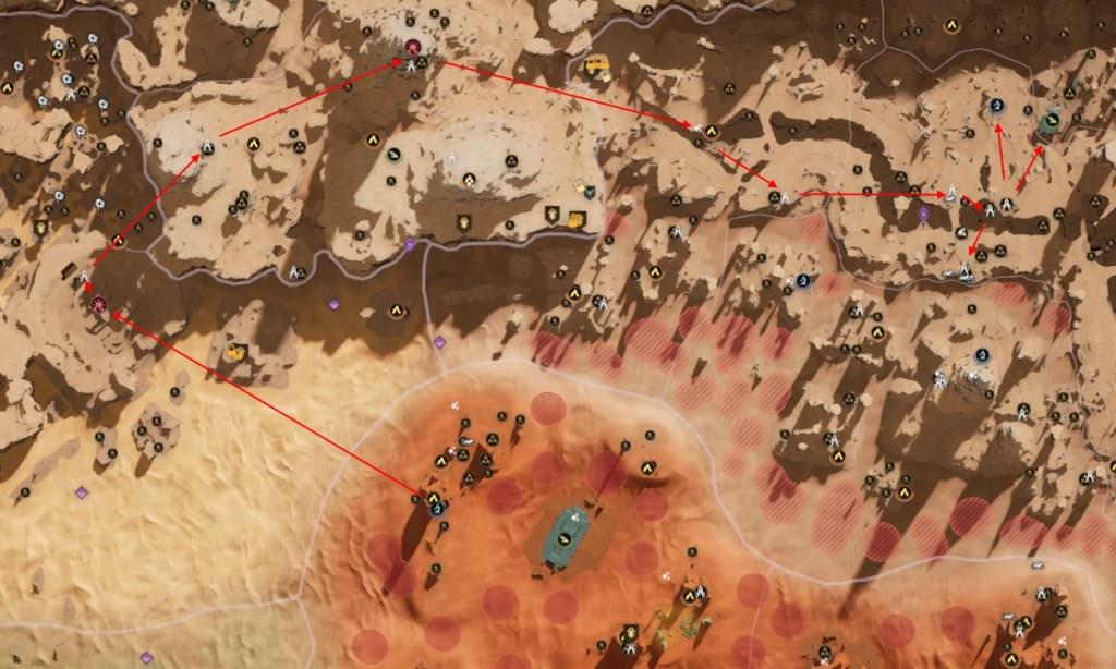 Best Farm Route in Dune Awakening for all Omnithopter Resources