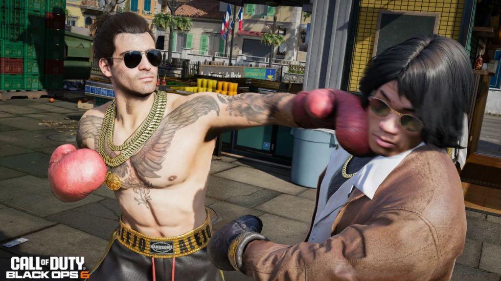 Operator using Boxing Gloves in Black Ops 6