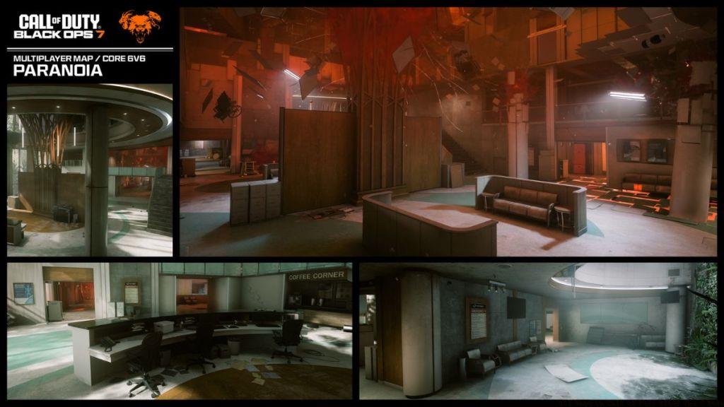 Black Ops 7 Paranoia Map