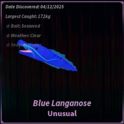 Blue Langanose
