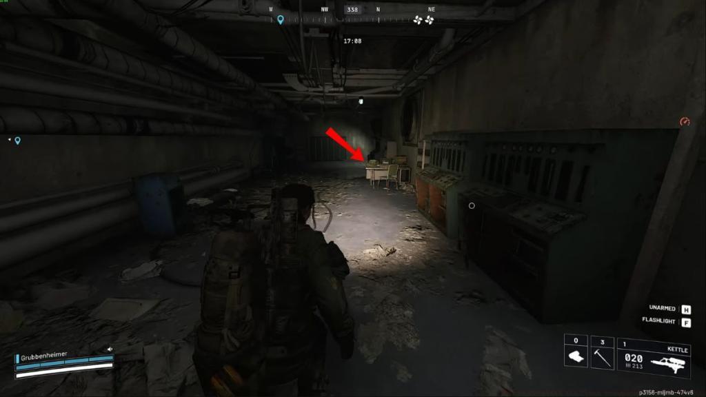 Find the blueprints in the Bunker Admin Room