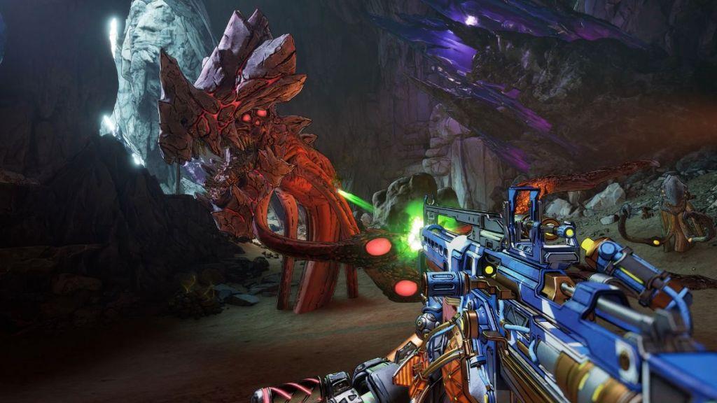 Combat screenshot from Borderlands 4