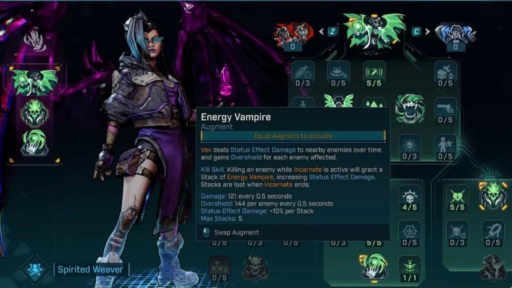 Borderlands 4 Vex Skill Tree