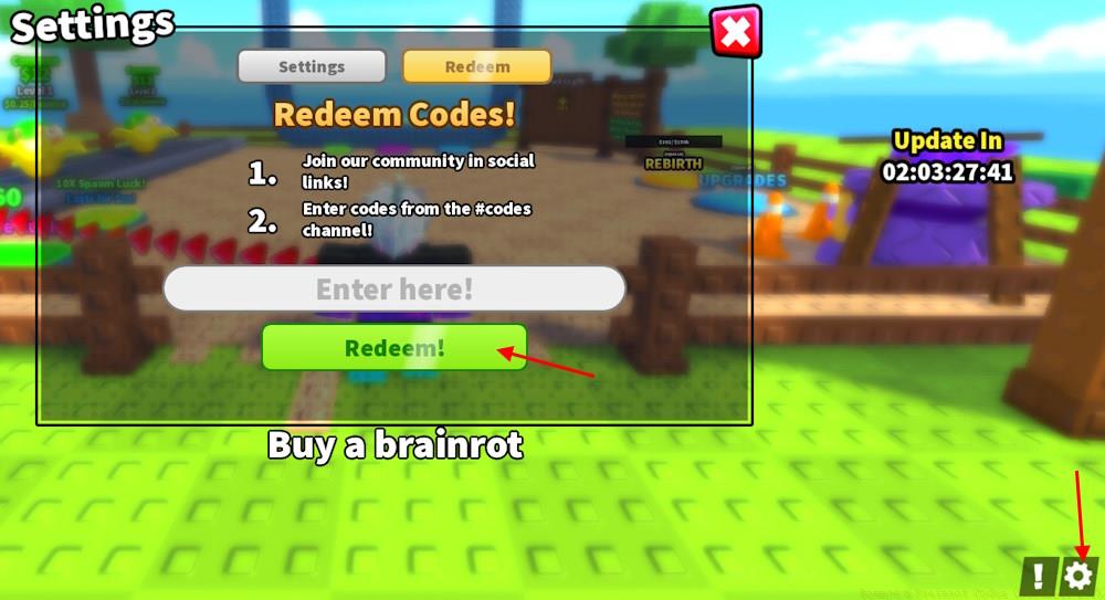 Bounce a Brainrot codes redeem