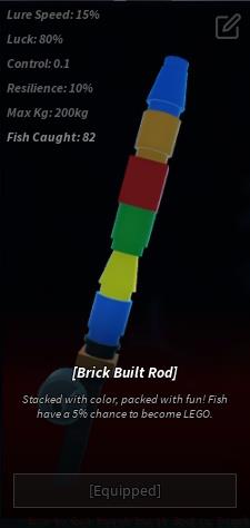 Brick Built Rod Fisch