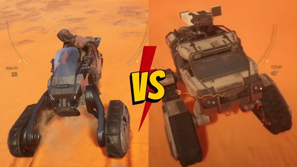 Buggy vs Sandbike Dune Awakening