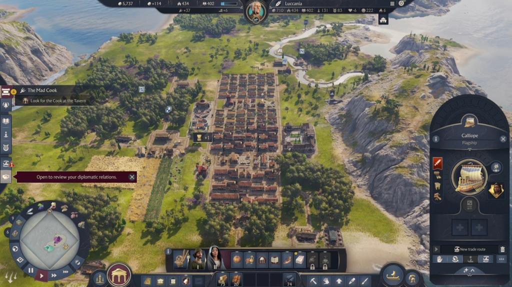 Building Your City in ANNO 117 PAX Romana
