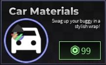 Car materials gamepass dig