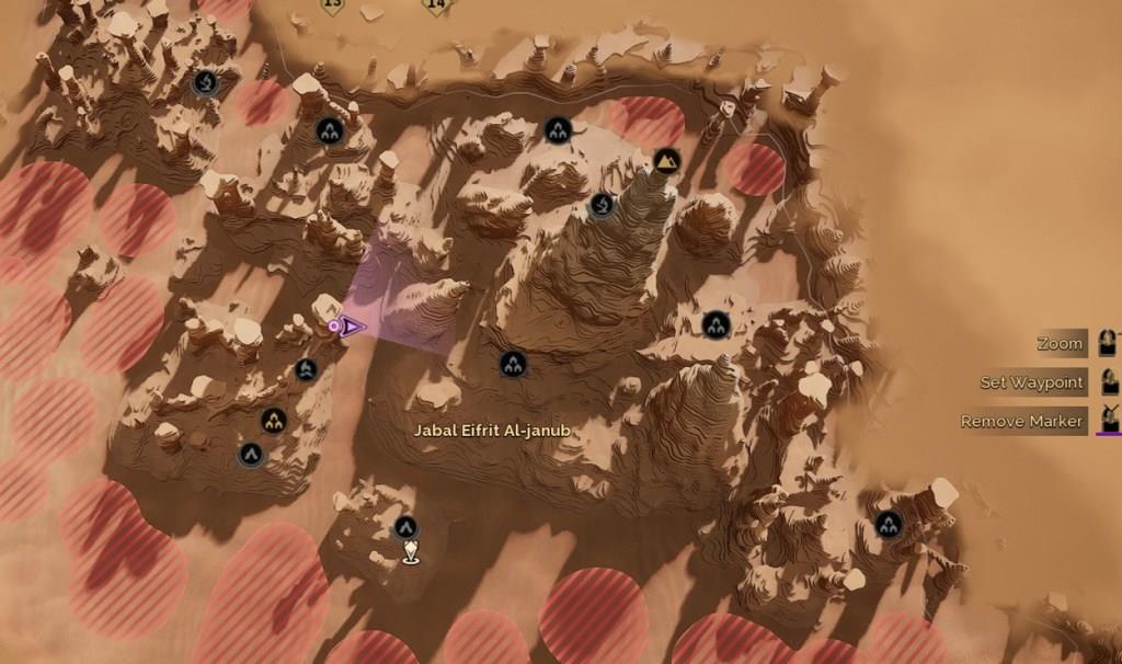 Carbon Ore locations in Dune Awakening