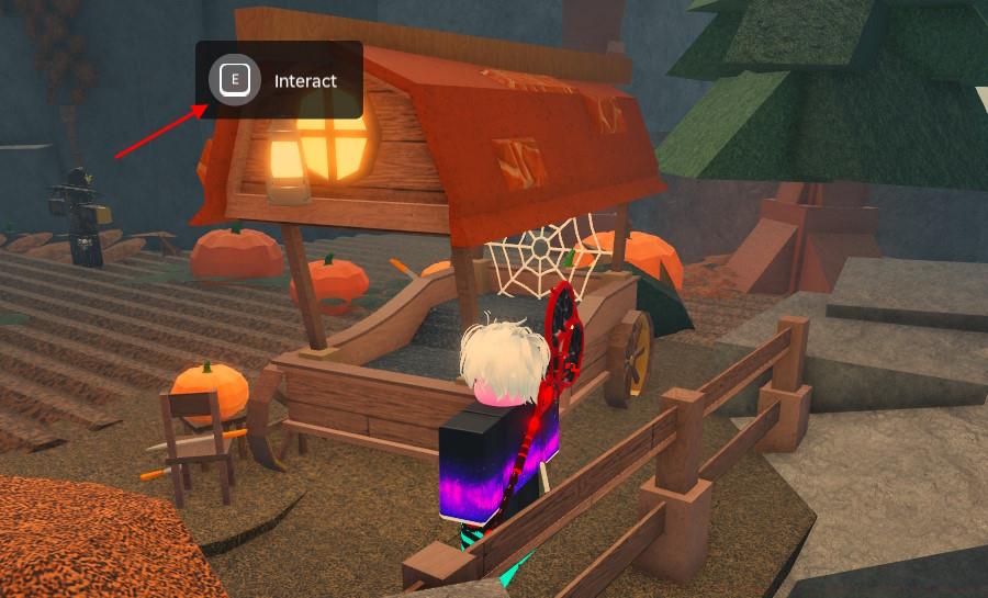 Carve Fisch Pumpkin for king quest