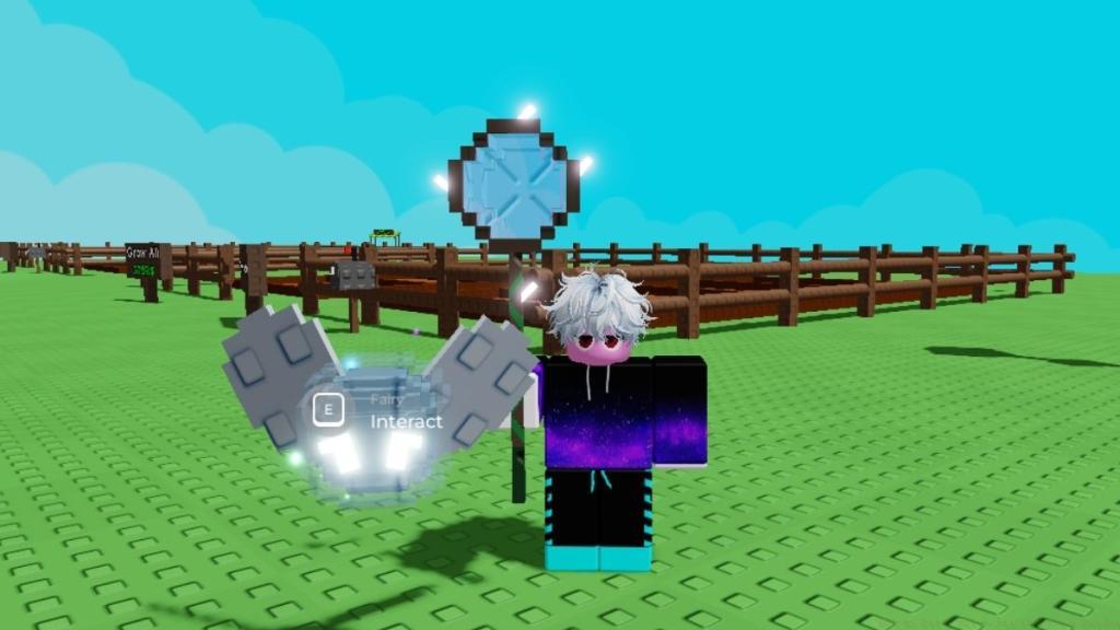 Catching a Fairy in Grow a Garden