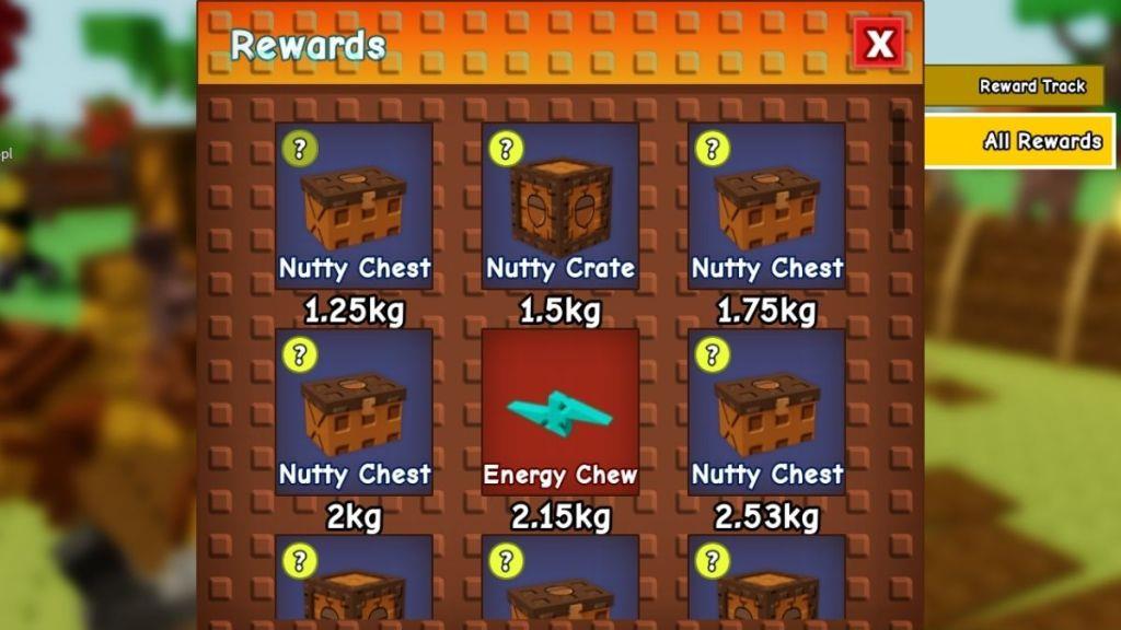 Chipmunk Reward Track