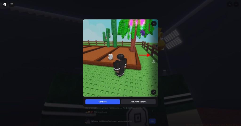 Click on Trim or Add music