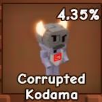 Corrupted Kodama