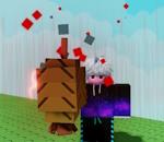 Corrupted mutation fruit in hand Grow a Garden