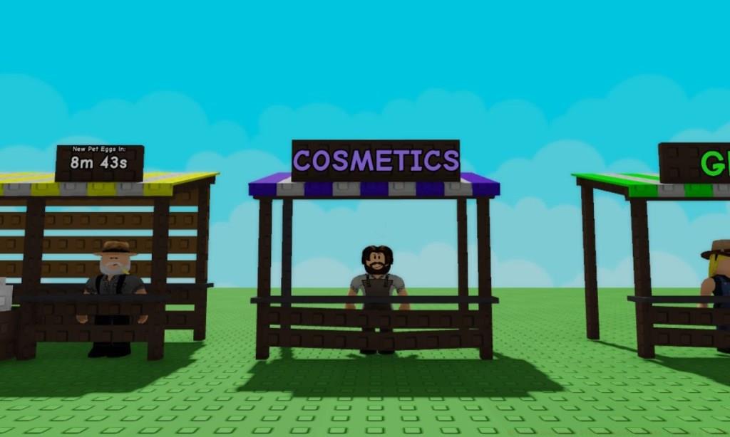 Cosmetic Shop in Grow a Garden
