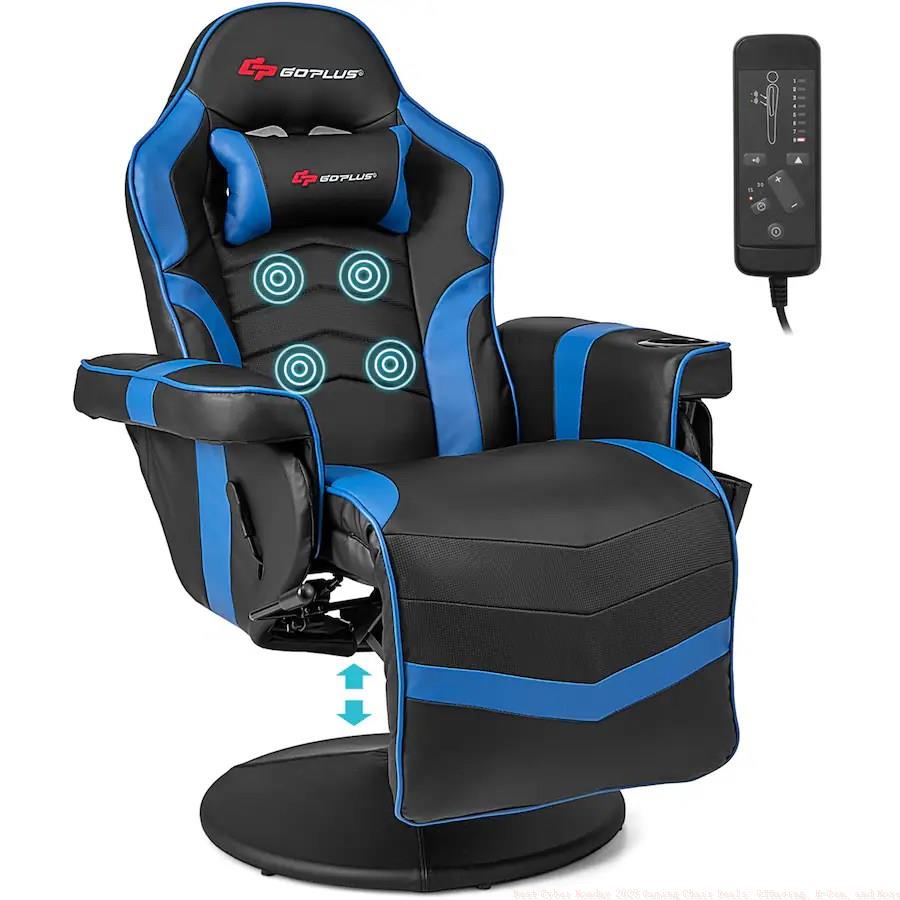 Costway Massage Gaming Chair