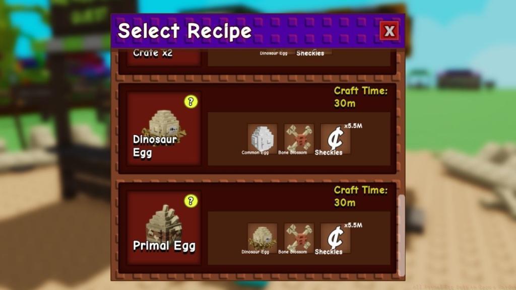 Crafting Primal Pets Grow a Garden