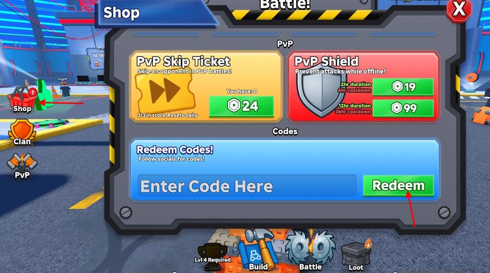 Crash Bots Codes Redeem