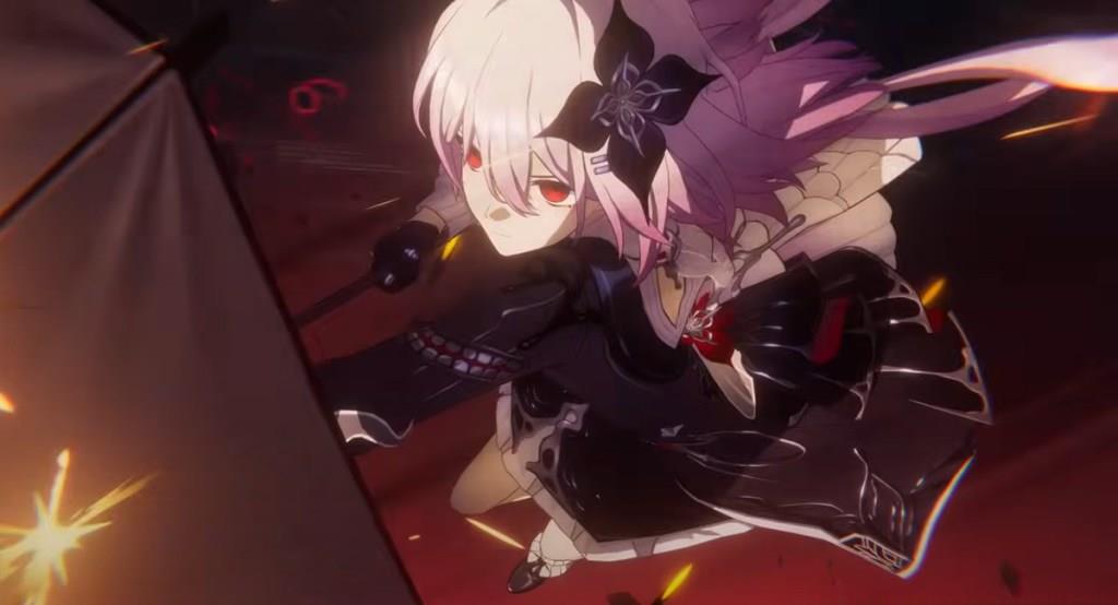 Dark March 7th in Combat Honkai Star Rail