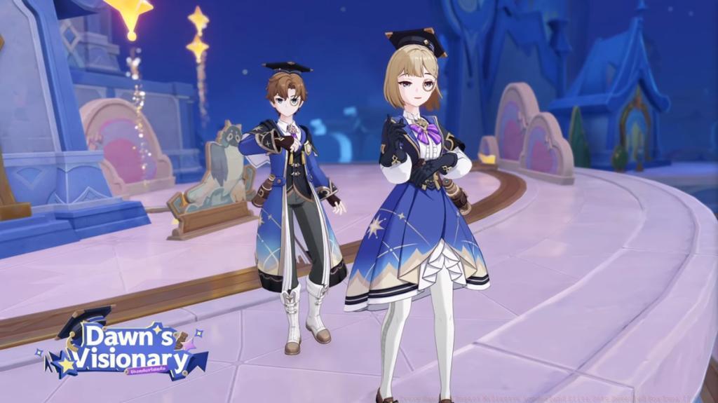 Dawn's Visionary Miliastra Wonderland Elite Set