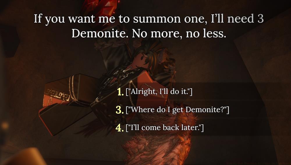 Demonite Key from Demon Skal