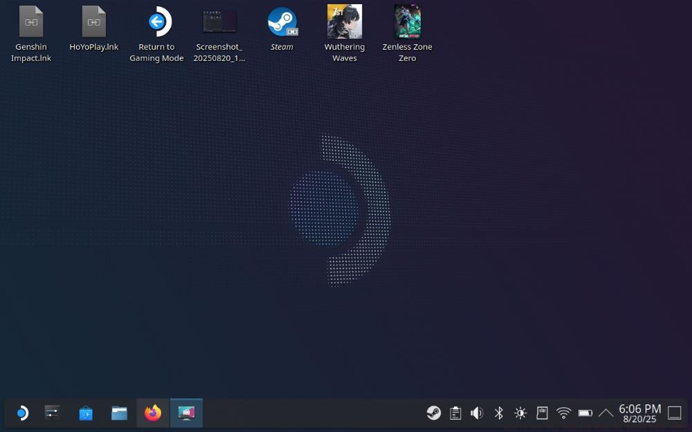 Steam Deck Desktop Mode