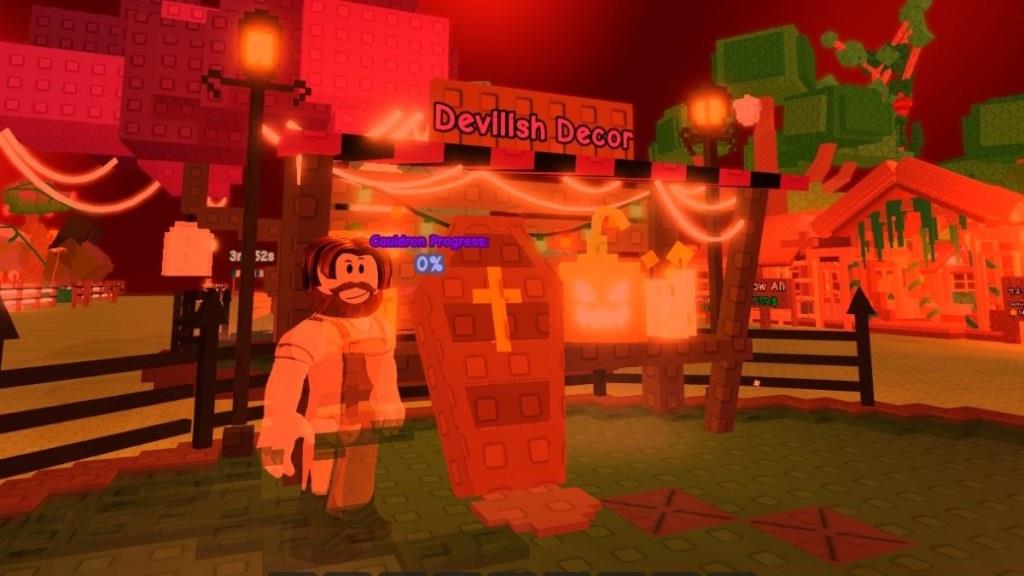 Devilish Decor Shop in Grow a Garden