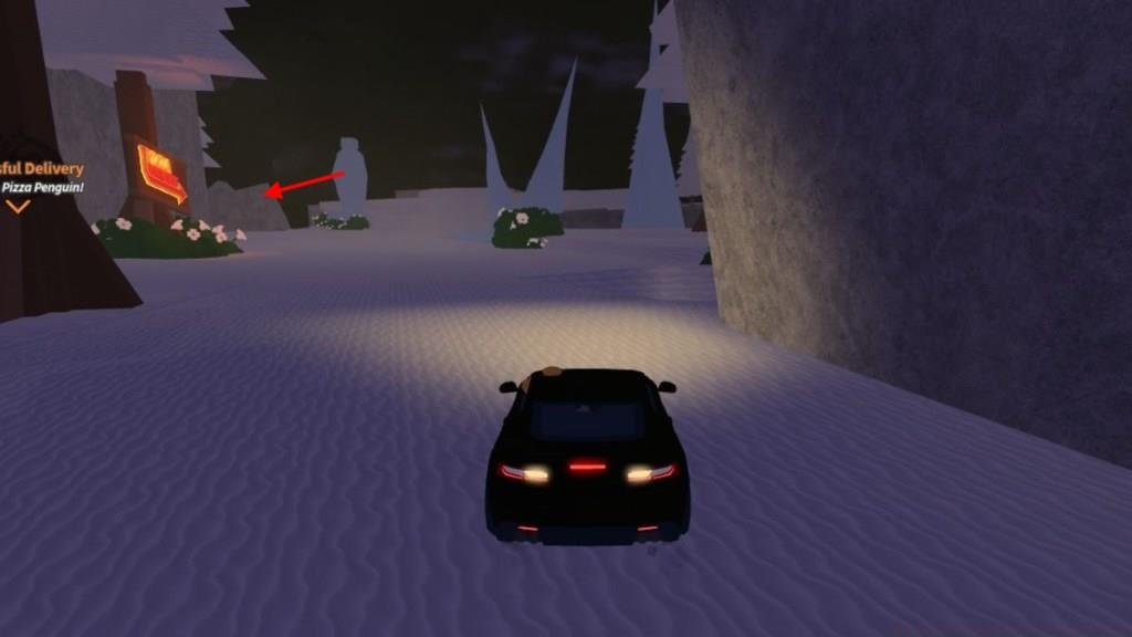 Dig pizza delivery quest directions top of mountain