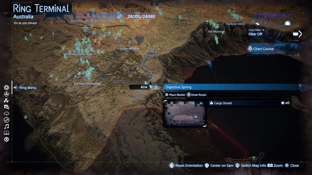 Digestive Hot Springs location