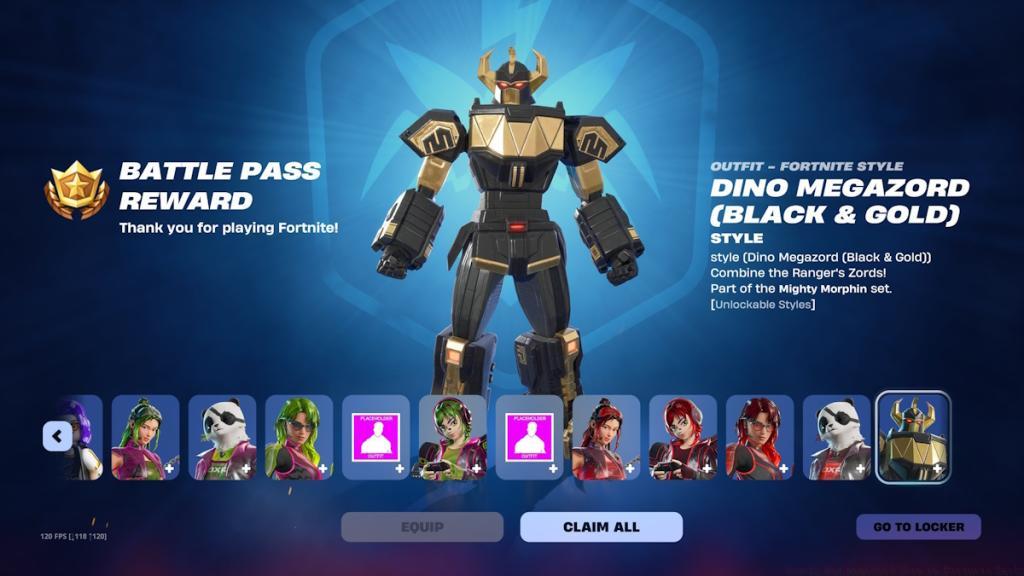 Dino Megazord alt style