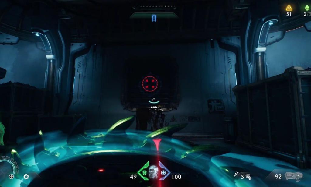 Breakable Wall leading to Chapter 2 Secret Area 5 in Doom The Dark Ages