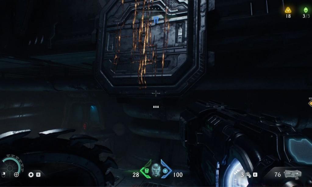 Vent leading to Ch 2 Secret Area 7 in Doom The Dark Ages