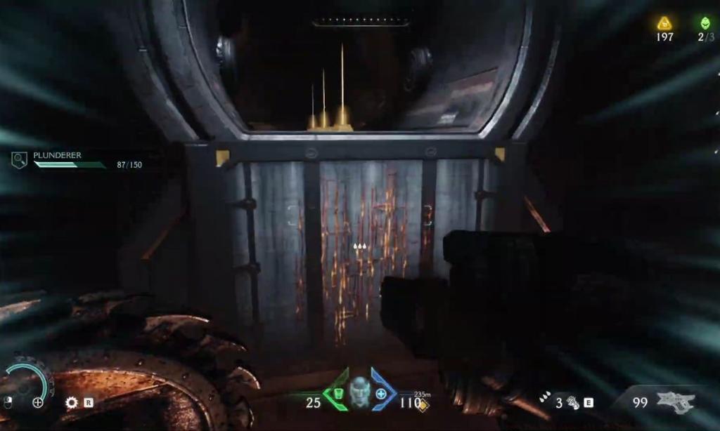 Climbable ledge in Doom The Dark Ages