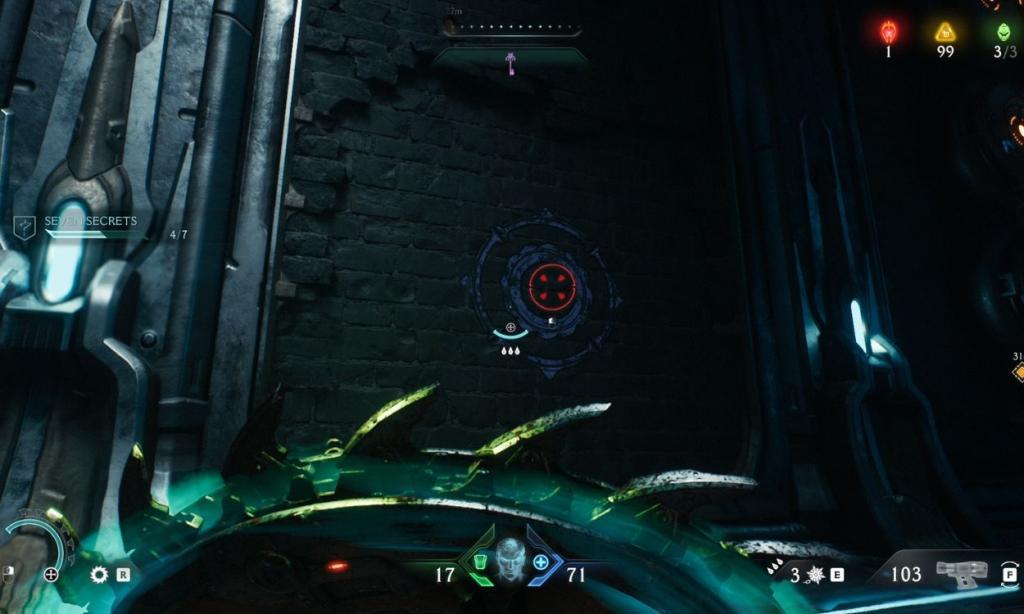 Doom The Dark Ages Chapter 9 Secret Area Ruby 2 Breakable Wall